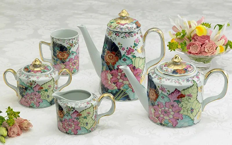 Tobacco Leaf Sugar Pot - Image 3