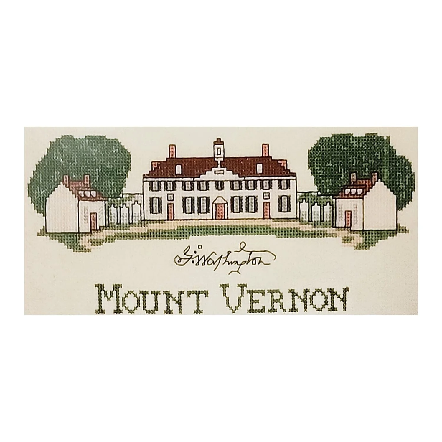 West Front Counted Cross Stitch Kit - Image 2