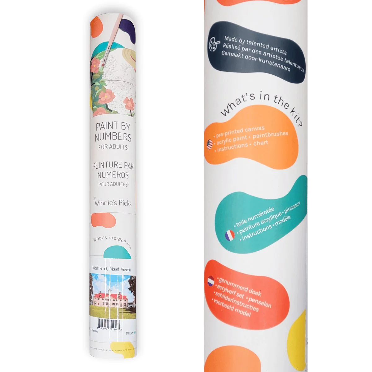 West Front Paint by Number Kit - Image 3